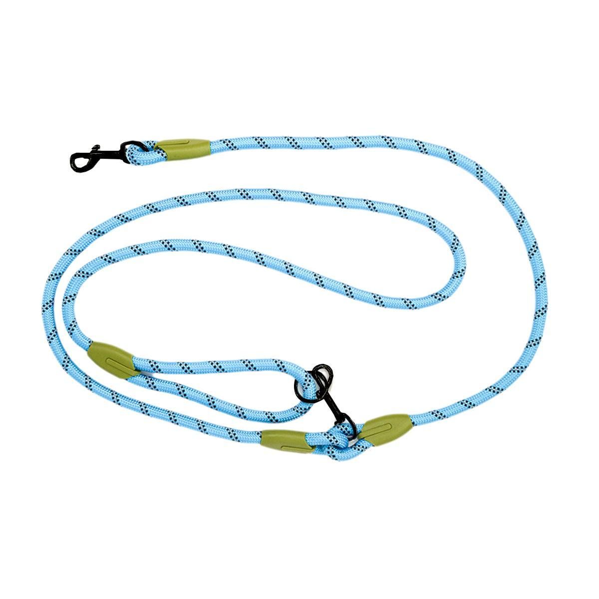 Adjustable Diagonal Dog Walking Leash Hands Free Crossbody Pet Lead Dogs - Blue V528-PET-LEASH-HANDS-FREE-BLUE-173543
