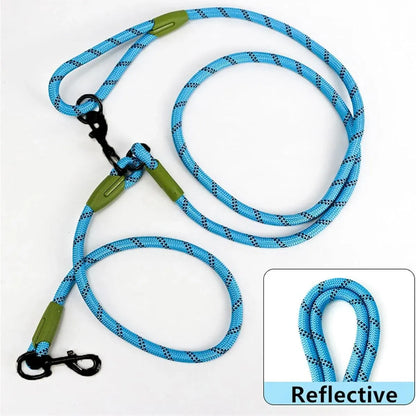 Adjustable Diagonal Dog Walking Leash Hands Free Crossbody Pet Lead Dogs - Pink V528-PET-LEASH-HANDS-FREE-PINK-916868