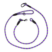 Adjustable Diagonal Dog Walking Leash Hands Free Crossbody Pet Lead Dogs - Purple V528-PET-LEASH-HANDS-FREE-PURPLE-599039