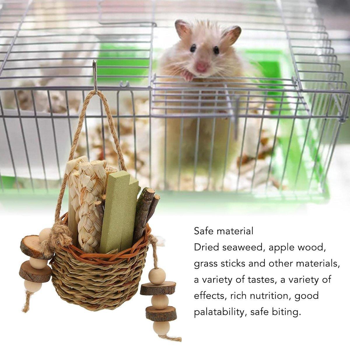 Pet Teething Stick Set Chew Toys for Hamster Dental Care Small Animal Supplies V528-PET-MOLAR-ROD-473026