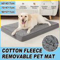Removable Washable Waterproof Pet Mattress Anti-Bite Cushion Sleeping Dog Mat - 90x57x7cm V528-PET-PAD-GREY-90-57-7-355948