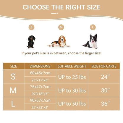 Removable Washable Waterproof Pet Mattress Anti-Bite Cushion Sleeping Dog Mat - 90x57x7cm V528-PET-PAD-GREY-90-57-7-355948