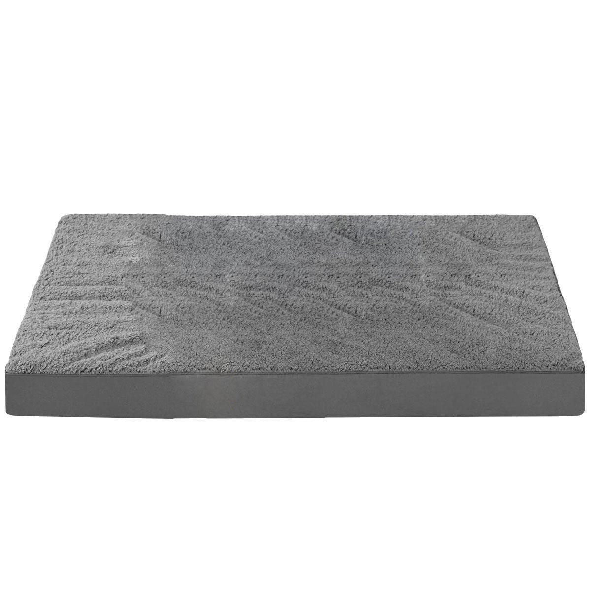 Removable Washable Waterproof Pet Mattress Anti-Bite Cushion Sleeping Dog Mat - 90x57x7cm V528-PET-PAD-GREY-90-57-7-355948