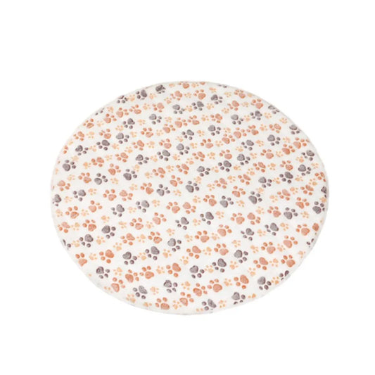 Waterproof Dog Pads Round Diaper Pads Pet Training Pads for Puppies and Dogs - White-75cm V528-PET-PAD-ZYBS-80CM-962581