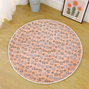 Waterproof Dog Pads Round Diaper Pads Pet Training Pads for Puppies and Dogs - White-75cm V528-PET-PAD-ZYBS-80CM-962581