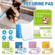 Large Puppy Dog Training Pads Pet Toilet Thickened Pee Pads Mat Indoor Absorbent - S ( 45*33cm) - 100PCS V528-PET-PEE-PAD-S-958606