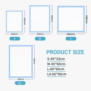 Large Puppy Dog Training Pads Pet Toilet Thickened Pee Pads Mat Indoor Absorbent - S ( 45*33cm) - 100PCS V528-PET-PEE-PAD-S-958606