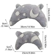 Cervical Vertebrae Protection Pet Pillow U-shaped Dog Backrest Cushion For Sleep - L V528-PET-PILLOW-L-966858