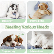 Cervical Vertebrae Protection Pet Pillow U-shaped Dog Backrest Cushion For Sleep - L V528-PET-PILLOW-L-966858