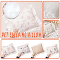 Lace Cat Pillow Soft Pet Cushion for Sleeping Comfortable Kitty Bed Cushion - White Tree V528-PET-PILLOW-SDSXX-507234