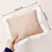Lace Cat Pillow Soft Pet Cushion for Sleeping Comfortable Kitty Bed Cushion - White Tree V528-PET-PILLOW-SDSXX-507234