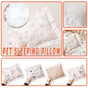 Lace Cat Pillow Soft Pet Cushion for Sleeping Comfortable Kitty Bed Cushion - White Moon V528-PET-PILLOW-WAXY-161264