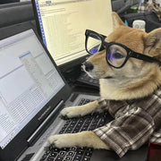 Soft Puppy Plaid Shirt Dog Clothes Jumpsuit Cat Pet Check Coat Summer T-shirt - Brown-S V528-PET-PLAID-SHIRT-BROWN-S-379049