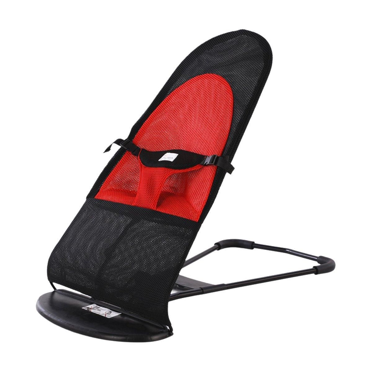 Pet Rocking Chair for Dogs Cats Foldable Pet Bed Portable Sleeping Lounger Chair - Black V528-PET-ROCKING-CHAIR-BLACK-602180