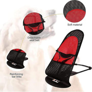 Pet Rocking Chair for Dogs Cats Foldable Pet Bed Portable Sleeping Lounger Chair - Black V528-PET-ROCKING-CHAIR-BLACK-602180