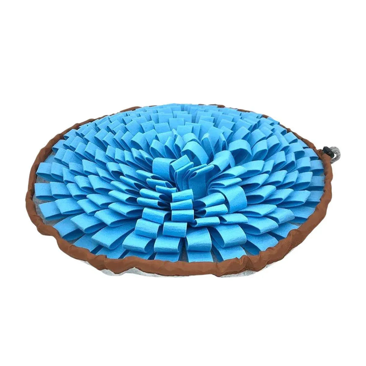 Pet Sniffing Mat Dog Training Slow Feeder Puzzle Toys Interactive Snuffle Mat V528-PET-SNIFFING-PADS-BLUE-814676
