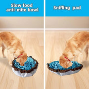 Pet Sniffing Mat Dog Training Slow Feeder Puzzle Toys Interactive Snuffle Mat V528-PET-SNIFFING-PADS-BLUE-814676