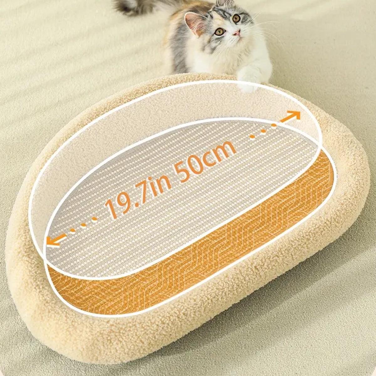 Large Cat Scratching Board Sofa Scratch Resistant Nest for Cats and Kittens - Green V528-PET-SOFA-GREEN-729992