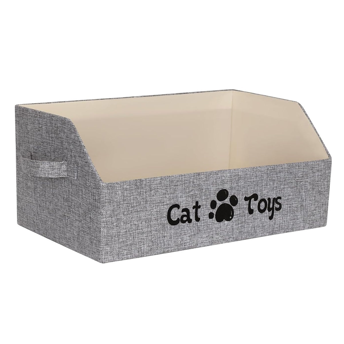 Portable Pet Toy Storage Box Foldable Organizer Snack Bag Pet Accessories Holder - Cat V528-PET-STORAGE-BOX-CAT-164619