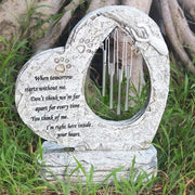 Wind Chime Pet Memorial Headstone Outdoor Garden Decoration for Remembrance V528-PET-TOMBSTONE-500432