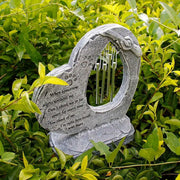 Wind Chime Pet Memorial Headstone Outdoor Garden Decoration for Remembrance V528-PET-TOMBSTONE-500432
