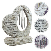 Wind Chime Pet Memorial Headstone Outdoor Garden Decoration for Remembrance V528-PET-TOMBSTONE-500432