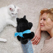 Wrestler Cat Interactive Hand Puppet Kitten Toy Pet Play Plush Puppet For Cats V528-PET-TOY-414687