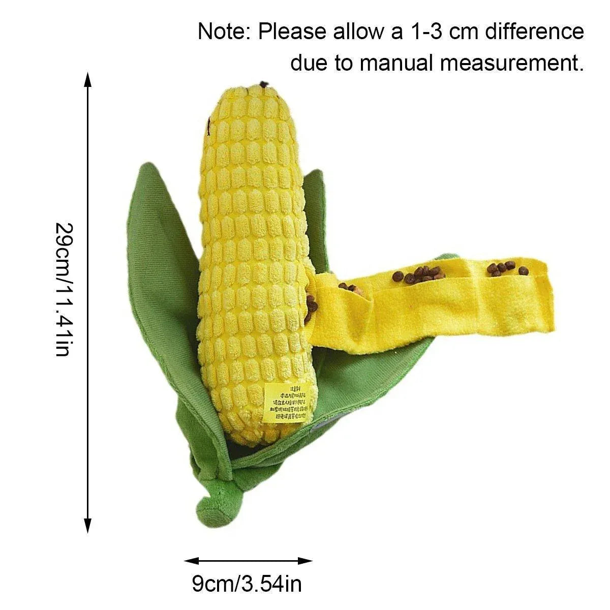 Simulation Corn Dog Chew Toy for Pets Durable Slow Feeder Toy for Dog Boredom V528-PET-TOY-ARTIFICIAL-CORN-516096