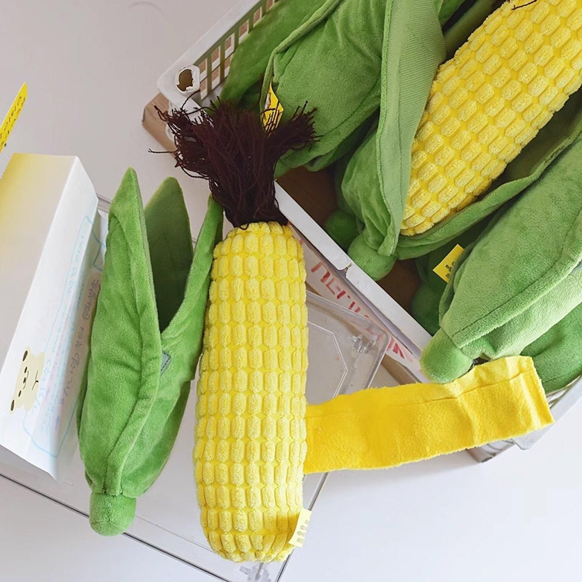 Simulation Corn Dog Chew Toy for Pets Durable Slow Feeder Toy for Dog Boredom V528-PET-TOY-ARTIFICIAL-CORN-516096