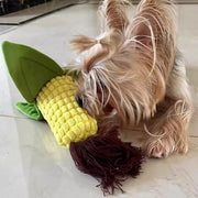 Simulation Corn Dog Chew Toy for Pets Durable Slow Feeder Toy for Dog Boredom V528-PET-TOY-ARTIFICIAL-CORN-516096