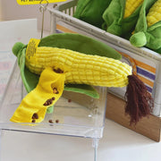 Simulation Corn Dog Chew Toy for Pets Durable Slow Feeder Toy for Dog Boredom V528-PET-TOY-ARTIFICIAL-CORN-516096