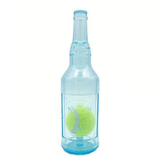 Durable Pet Teething Resistant Tennis Ball Wine Bottle Chew Toy for Dogs Play - Red-L V528-PET-TOY-BOTTLE-RED-L-157510