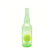 Durable Pet Teething Resistant Tennis Ball Wine Bottle Chew Toy for Dogs Play - Red-L V528-PET-TOY-BOTTLE-RED-L-157510