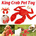 Pet Dog Toys Interactive Plush Dog Toys Durable for Puppy Small Dogs Bite Play V528-PET-TOY-CRAB-803468