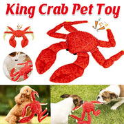 Pet Dog Toys Interactive Plush Dog Toys Durable for Puppy Small Dogs Bite Play V528-PET-TOY-CRAB-803468