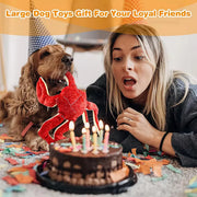 Pet Dog Toys Interactive Plush Dog Toys Durable for Puppy Small Dogs Bite Play V528-PET-TOY-CRAB-803468
