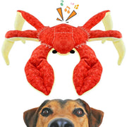 Pet Dog Toys Interactive Plush Dog Toys Durable for Puppy Small Dogs Bite Play V528-PET-TOY-CRAB-803468