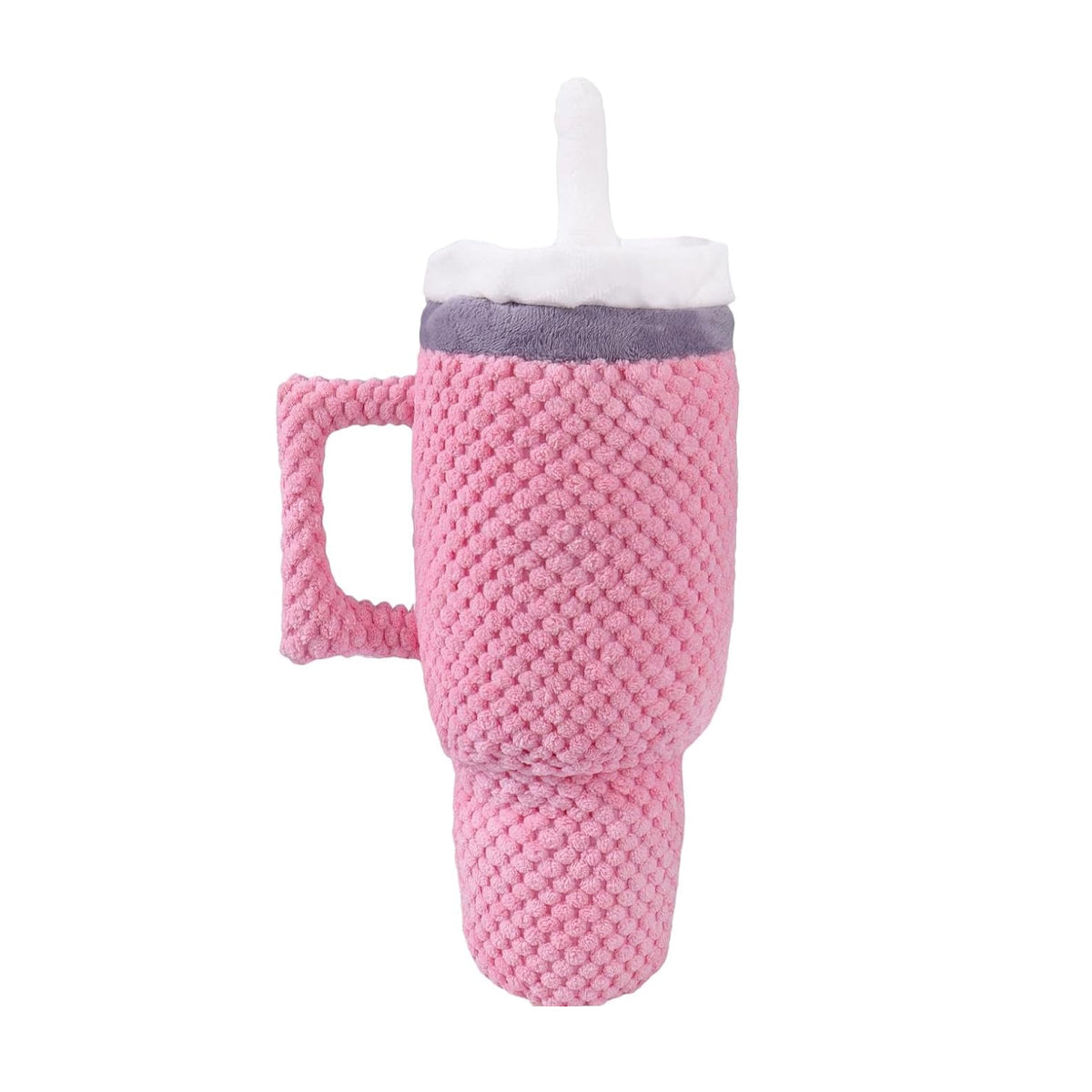 Dog Squeaky Toy Stuffed Water Cup Toy Plush Cup Chew and Supplies Training Pet V528-PET-TOY-PINK-851169