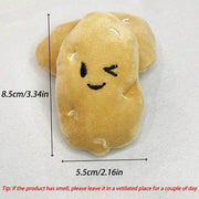 20PCS Handmade Cute Squeaky Little Potato Doll Pet Plush Doll For Dog Cat V528-PET-TOY-POTATO-20PCS-163895