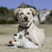 Lamb Shape Dog Toy Soft Plush Chew Toy for Puppy Small Dogs Squeaky Play Pet V528-PET-TOY-SHEEP-456454