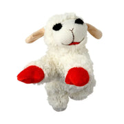 Lamb Shape Dog Toy Soft Plush Chew Toy for Puppy Small Dogs Squeaky Play Pet V528-PET-TOY-SHEEP-456454