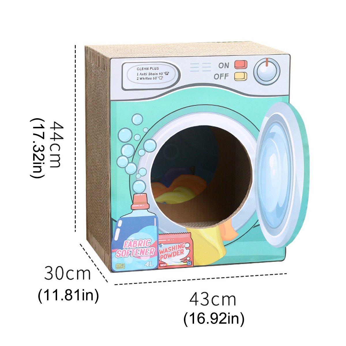 2in1 Cat Scratching Board Cat House Combination Durable Cat Bed and Scratcher V528-PET-TOY-WASHING-MACHINE-193396