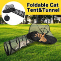 Outdoor Pet Tent Nest Foldable Cat Tunnel Playhouse Portable Shelter for Cats V528-PET-TUNNEL-940324