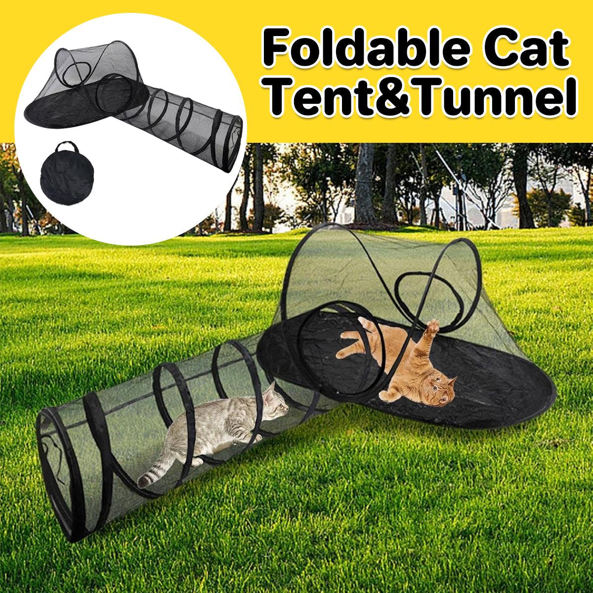 Outdoor Pet Tent Nest Foldable Cat Tunnel Playhouse Portable Shelter for Cats V528-PET-TUNNEL-940324