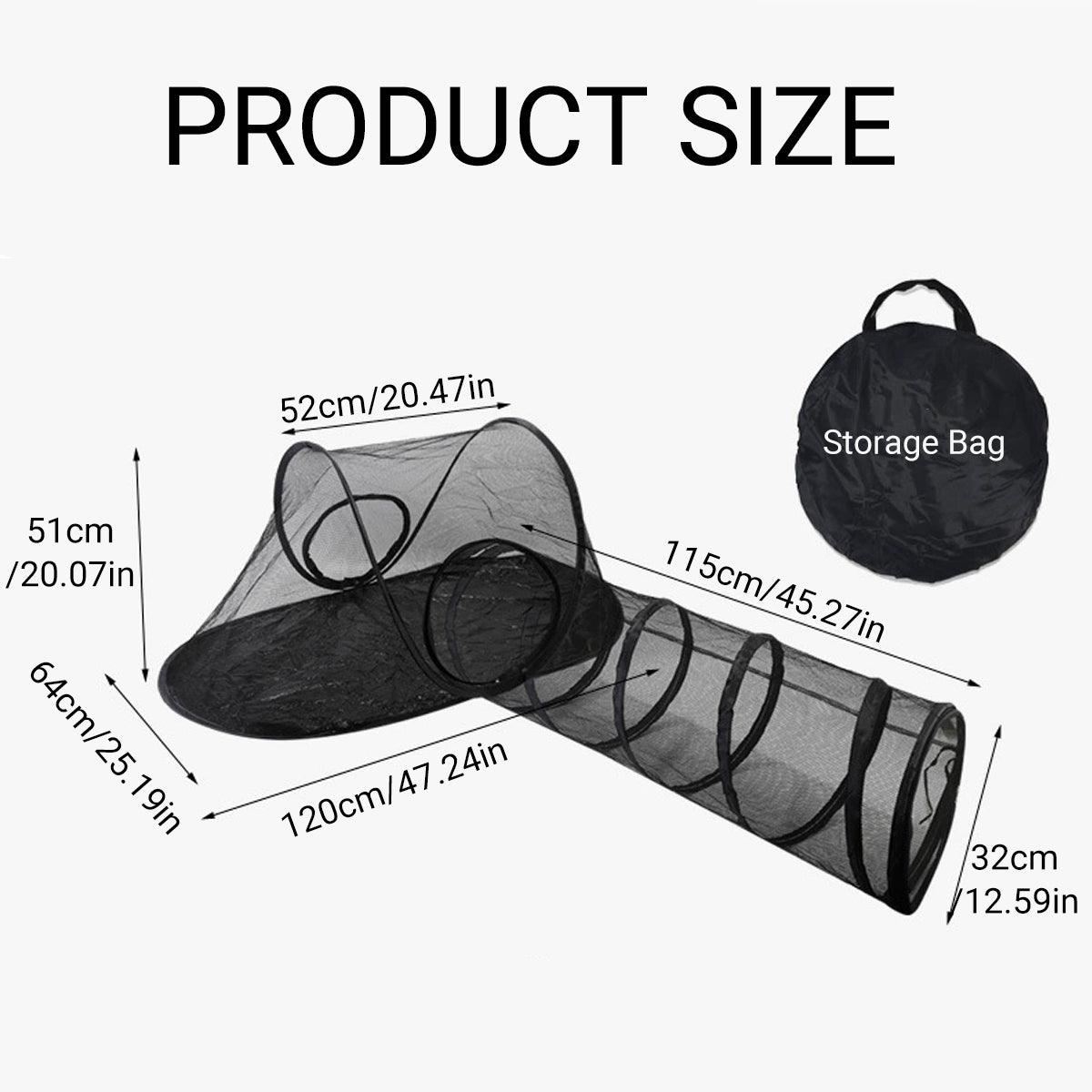 Outdoor Pet Tent Nest Foldable Cat Tunnel Playhouse Portable Shelter for Cats V528-PET-TUNNEL-940324