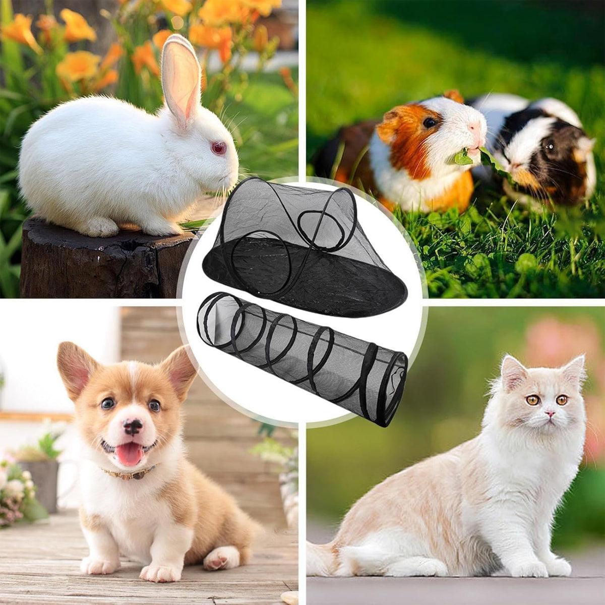 Outdoor Pet Tent Nest Foldable Cat Tunnel Playhouse Portable Shelter for Cats V528-PET-TUNNEL-940324
