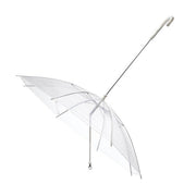 Pet Dog Transparent Umbrella 30 inch Diameter With Dog Leash For Rain Walking Outdoor V528-PET-UMBRELLA-485281