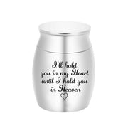 Cremation Urn Holder for Ashes Small Dog Cat Pet Memorial Keepsake Box Funeral - Black V528-PET-URN-MINI-BLACK-399792