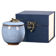 Small Pet Urn for Ashes Memorial Keepsake Urns for Dog Cat Cremation Remains - Green V528-PET-URN-SET-GREEN-627034