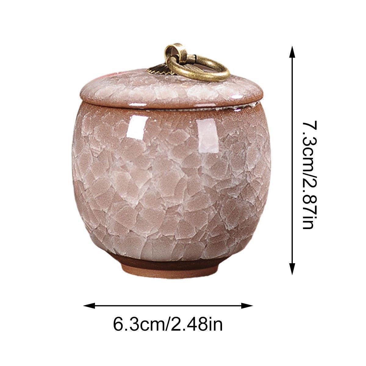 Small Pet Urn for Ashes Memorial Keepsake Urns for Dog Cat Cremation Remains - Sky Blue V528-PET-URN-SET-SKY-BLUE-942766